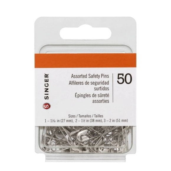 🧃Singer Assorted Safety Pins - Picture 1 of 7